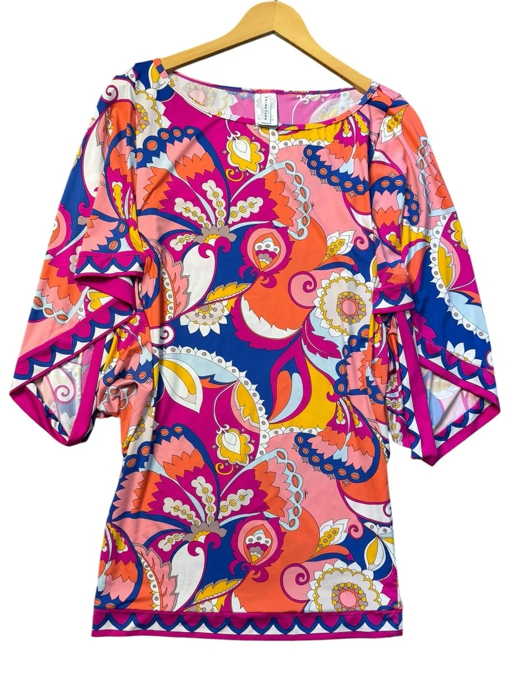 Trina Turk Sevilla Cover-Up Tunic size M